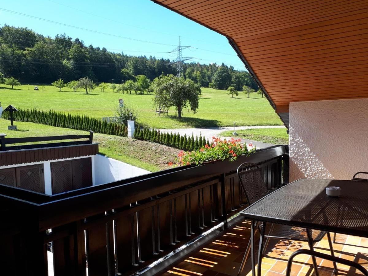 Hotel Bergwiesen - Zimmer Mit Balkon Oder Terasse Lohr nad Menem Zewnętrze zdjęcie